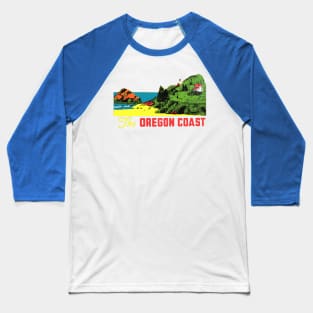 The Oregon Coast Vintage Baseball T-Shirt